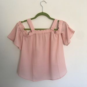 Pink Off The Shoulder
